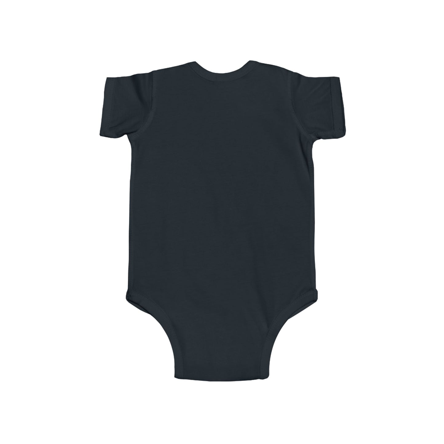Kalama Logo Infant Bodysuit — Minimal Baby Onesie with K Emblem
