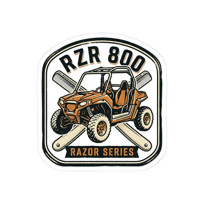 RZR 800 UTV Sticker — Razor Series Off-Road Decal for Trucks, Laptops & Gear