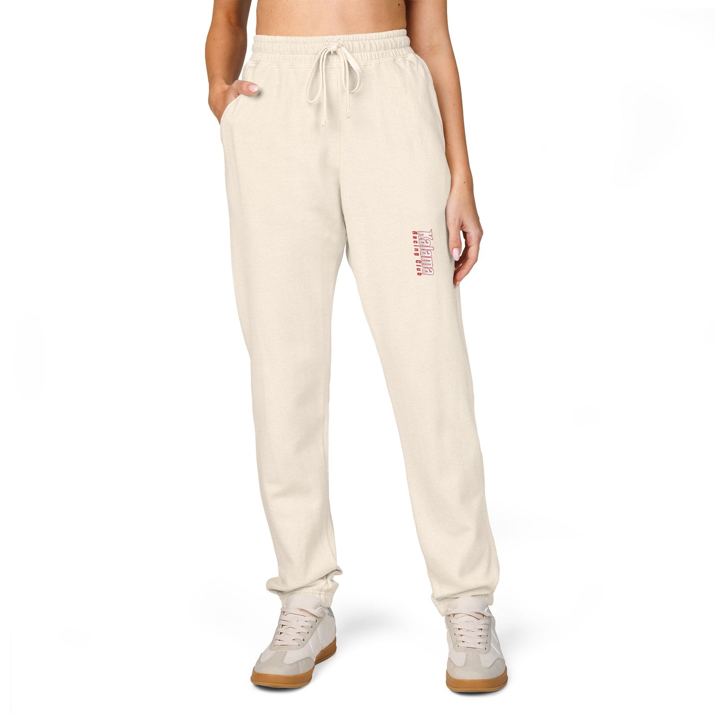 Kalama Racing Club Heather Olive 'Weekend Mode' Sweatpants — Garment-Dyed Fleece Joggers