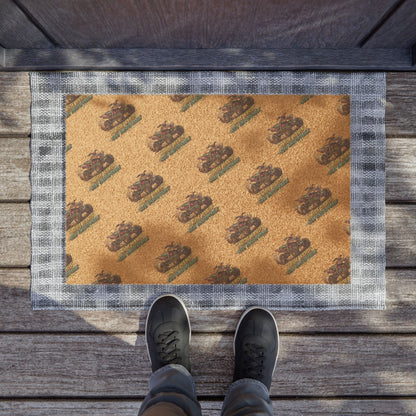 Doormat — Vintage Pickup Truck Pattern Welcome Mat