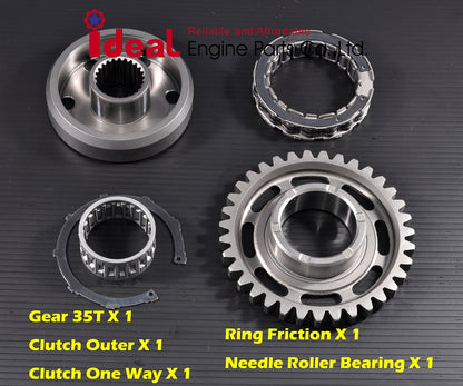 "NEW" One Way Starter Clutch Gear for Honda TRX450ER TRX 450 R/ER 2006~2014