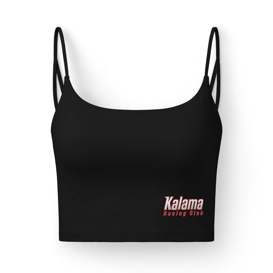 Kalama Racing Club Women's Luxe Bra — Strappy Crop Sports Bra