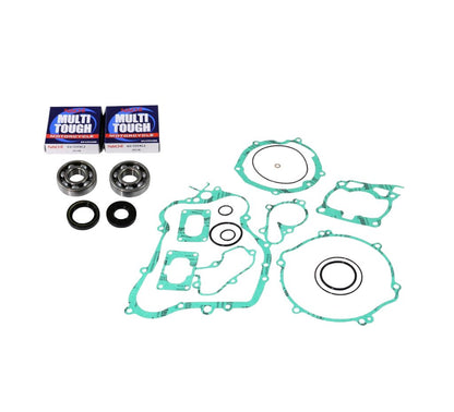 Bottom End Rebuild Kit for Yamaha YZ 125 Crankshaft Crank Bearings Gaskets 01~04