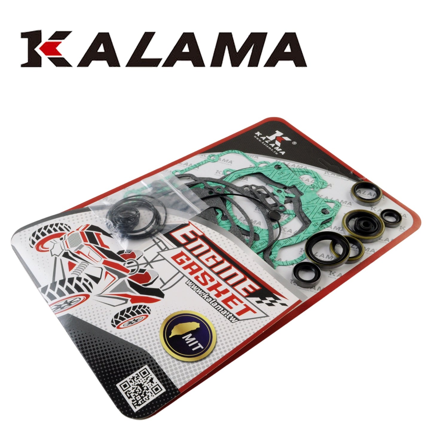Piston Kit & Complete Top & Bottom End Engine Gasket Set for KTM 125SX 2002~2015