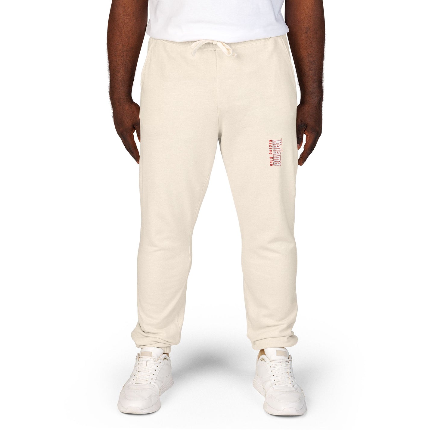 Kalama Racing Club Heather Olive 'Weekend Mode' Sweatpants — Garment-Dyed Fleece Joggers