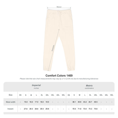Kalama Racing Club Heather Olive 'Weekend Mode' Sweatpants — Garment-Dyed Fleece Joggers