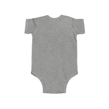 Kalama Racing Team Infant Bodysuit — Minimal Baby Onesie with K Emblem