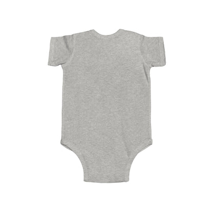 Kalama Racing Team Infant Bodysuit — Minimal Baby Onesie with K Emblem