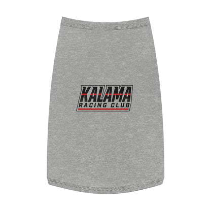 Pet Tank Top - Kalama Racing Club Logo Dog & Cat Racing Tee