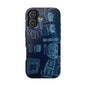 Blueprint Tech Phone Case — Engineering X-Ray Smartphone Cover