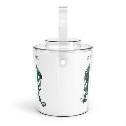 Panda Hockey Ice Bucket with Tongs – Team Spirit Cooler