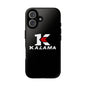 Kalama Logo Tough Phone Case — Glossy Black Protective Case