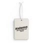 Kalama Racing Team Car Air Freshener — Retro Motorsport Scented Tag
