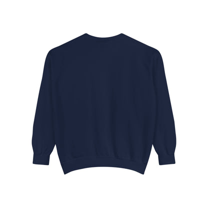 Motorcycle Skull Sweatshirt - "CR125R Premix Power No Efy No Mercy" Retro Biker Crewneck