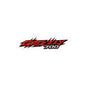 Grizzly 700 Red Racing Vinyl Sticker - Kiss-Cut ATV Decal