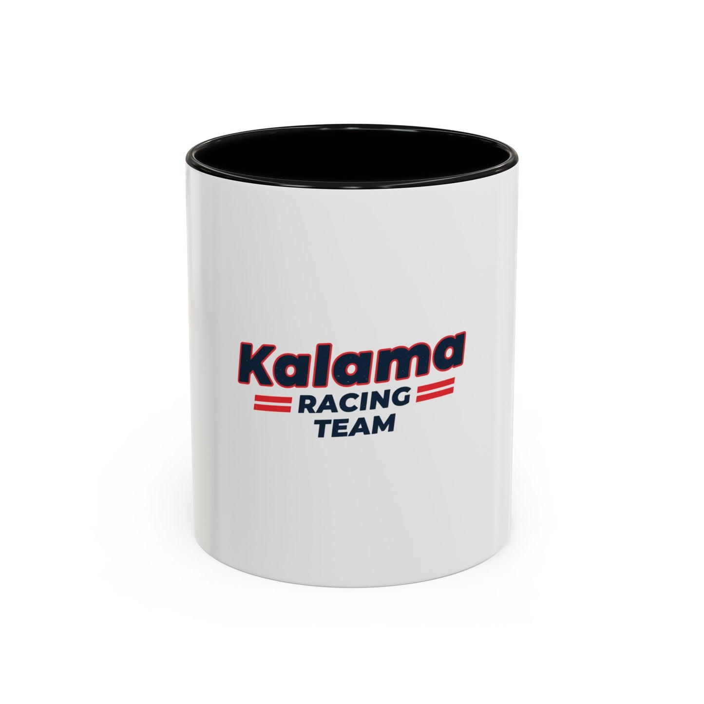 Kalama Racing Team Accent Coffee Mug – Retro Motorsport Design (11/15 oz)