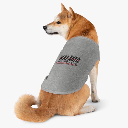 Pet Tank Top - Kalama Racing Club Logo Dog & Cat Racing Tee