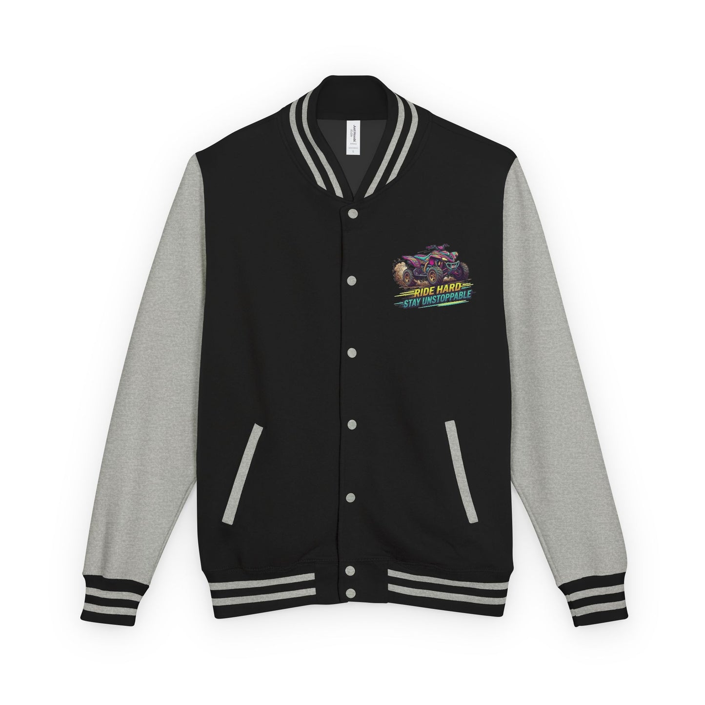 Letterman Jacket — Vintage Racecar Team Varsity Jacket