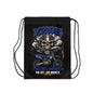 YZ85 Dirt Bike Skull Drawstring Bag — "Premix Power No EFI No Mercy"