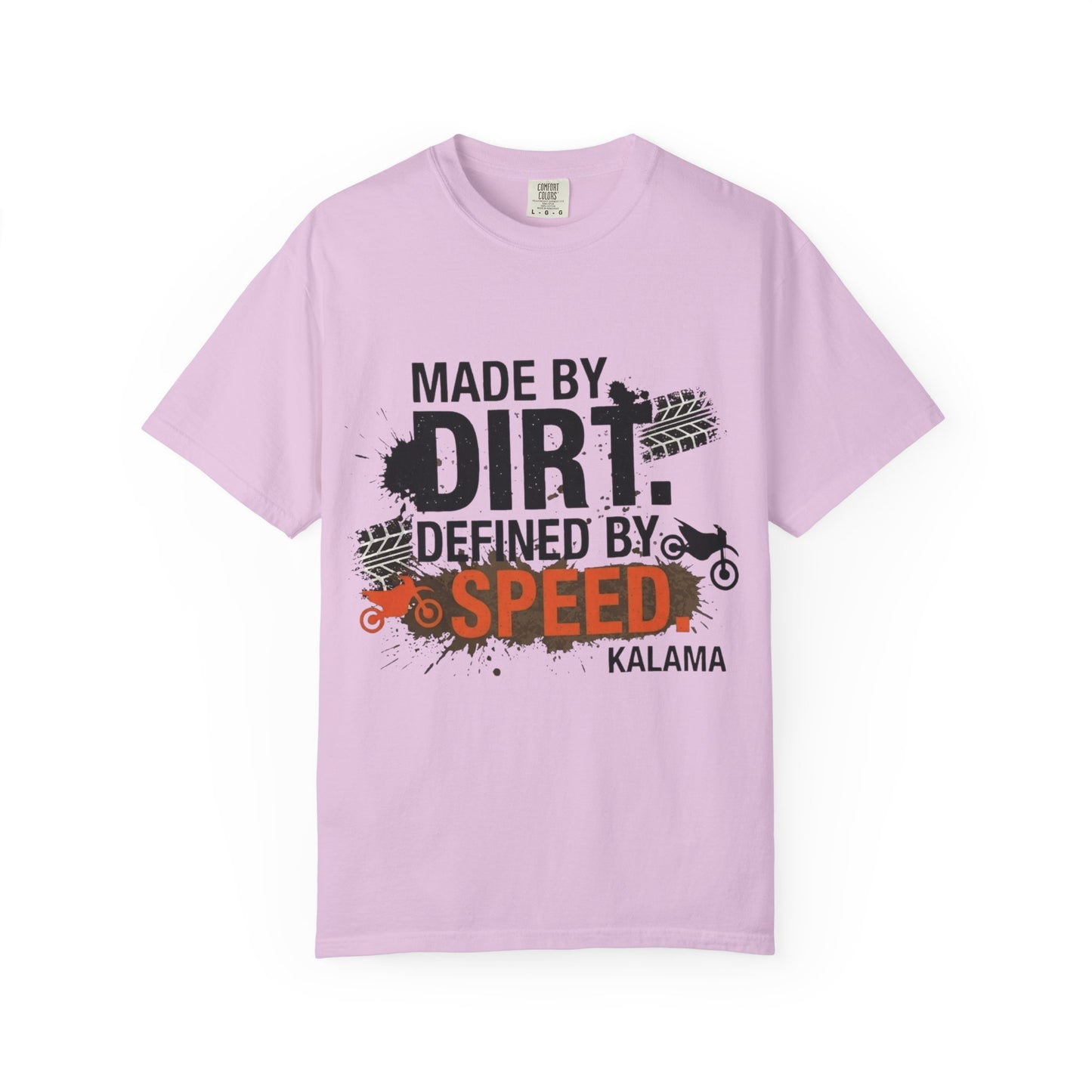 Motocross T-Shirt — "Made by Dirt, Defined by Speed" Off-Road Racing Tee
