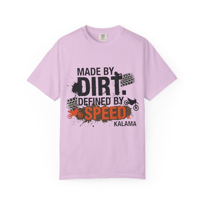 Motocross T-Shirt — "Made by Dirt, Defined by Speed" Off-Road Racing Tee