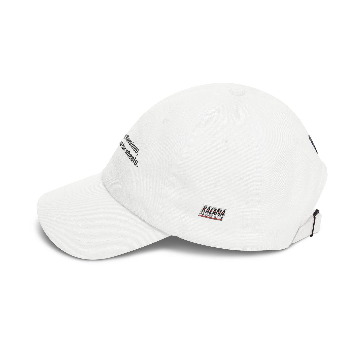 Dad Cap — "There are many Wolverines, but only one has four wheels." Embroidered Casual Hat