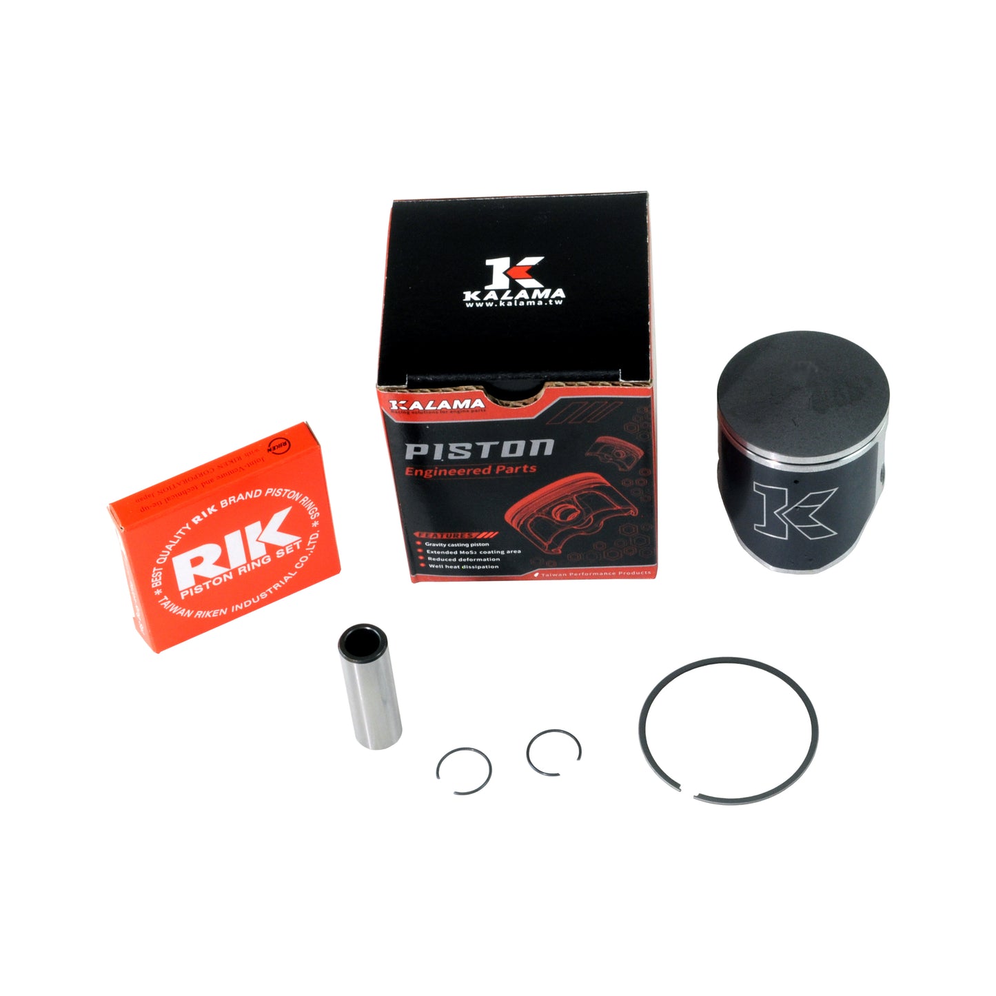 KALAMA 53.96mm Piston Kit for Yamaha YZ125 YZ 125 2002~2004