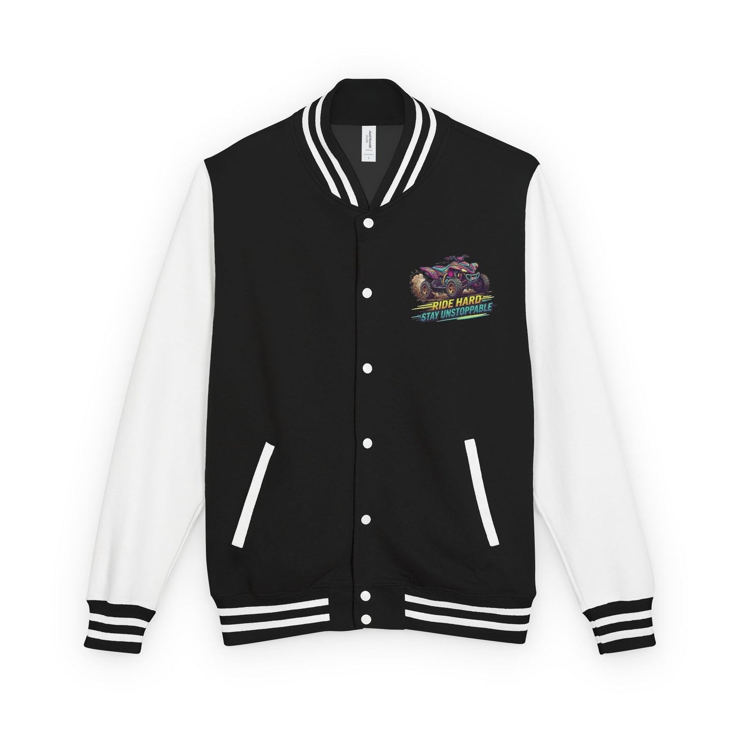 Letterman Jacket — Vintage Racecar Team Varsity Jacket