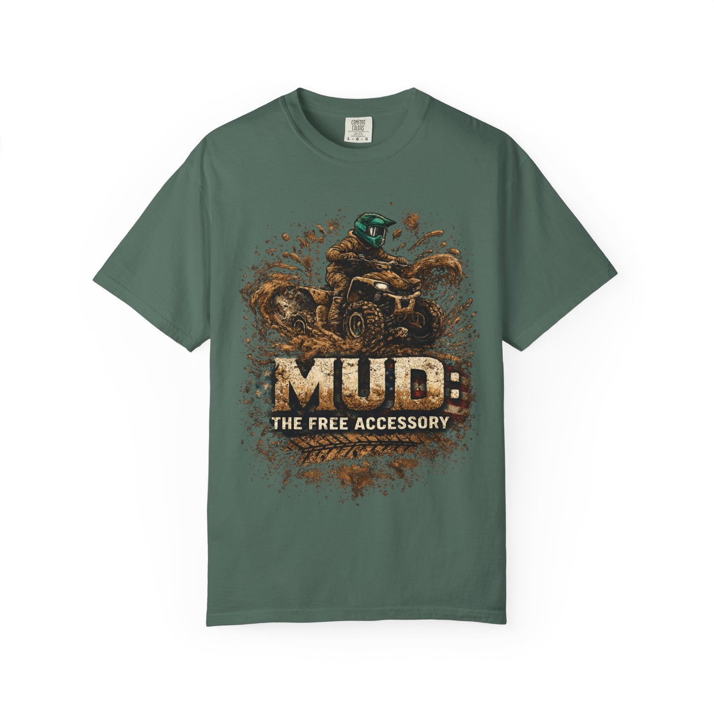 Mud: The Free Accessory ATV T-Shirt — Off-Road Rider Tee