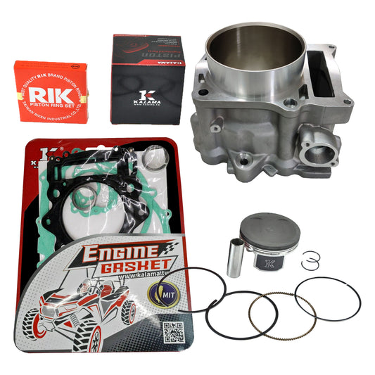 Kalama Top End Kit Cylinder Piston Gasket Kit for Yamaha Grizzly 700 2007~2013 / Rhino 700 2008~2013