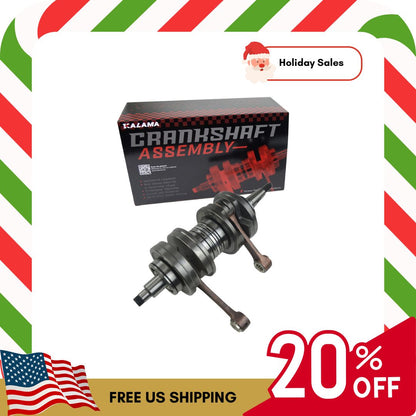 Limited Time Sale +4mm Stroker Crankshaft for Yamaha Banshee 350 YFZ 350 1987~2006, 115mm Center to Center Connecting Rod