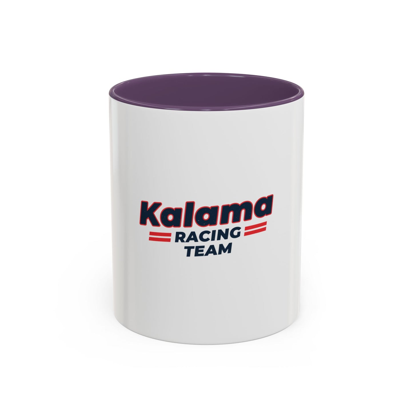 Kalama Racing Team Accent Coffee Mug – Retro Motorsport Design (11/15 oz)