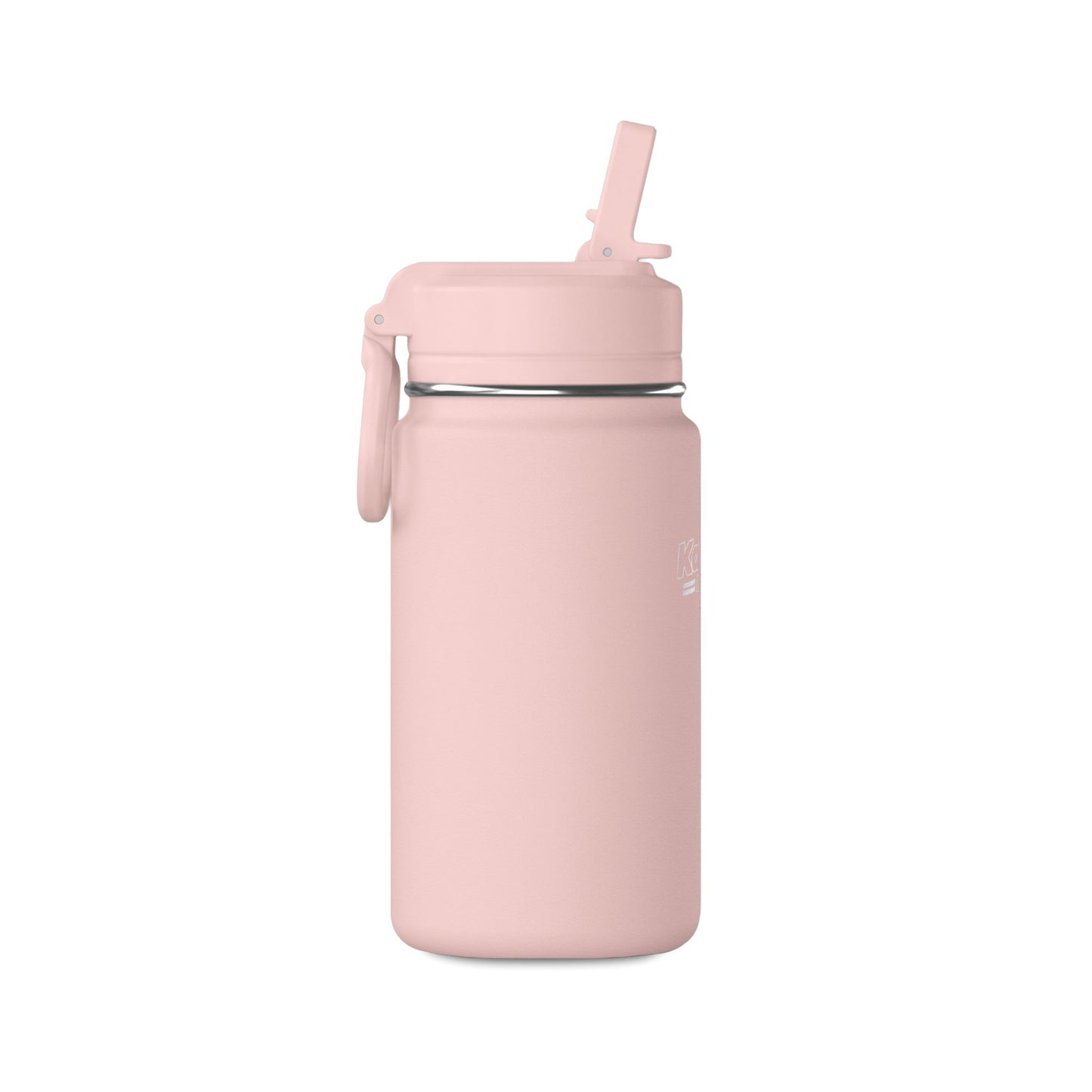 14oz Mini Water Bottle with Kalama Racing Team – Pink Insulated Kids Straw Bottle