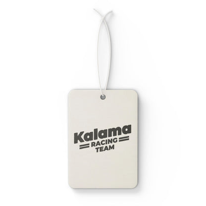 Kalama Racing Team Car Air Freshener — Retro Motorsport Scented Tag