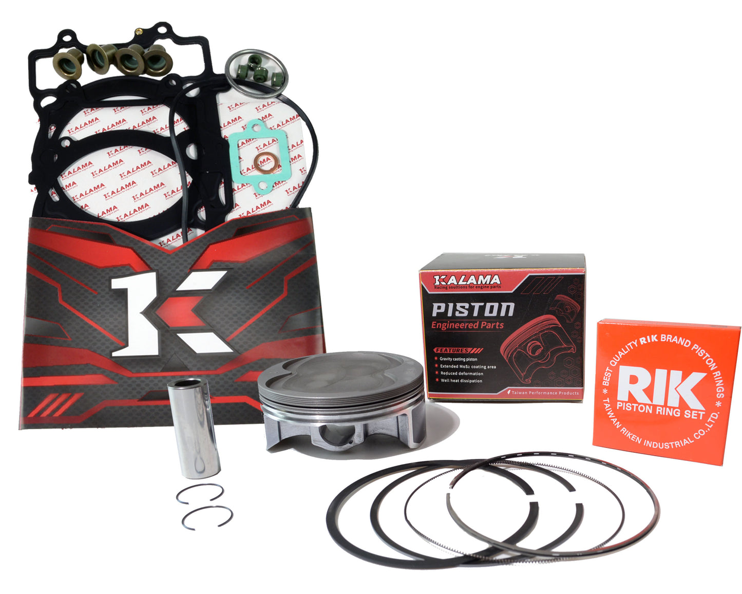 For Polaris 450 HO ACE 570 Top End 103.96 mm Kalama Racing Piston Gasket kits