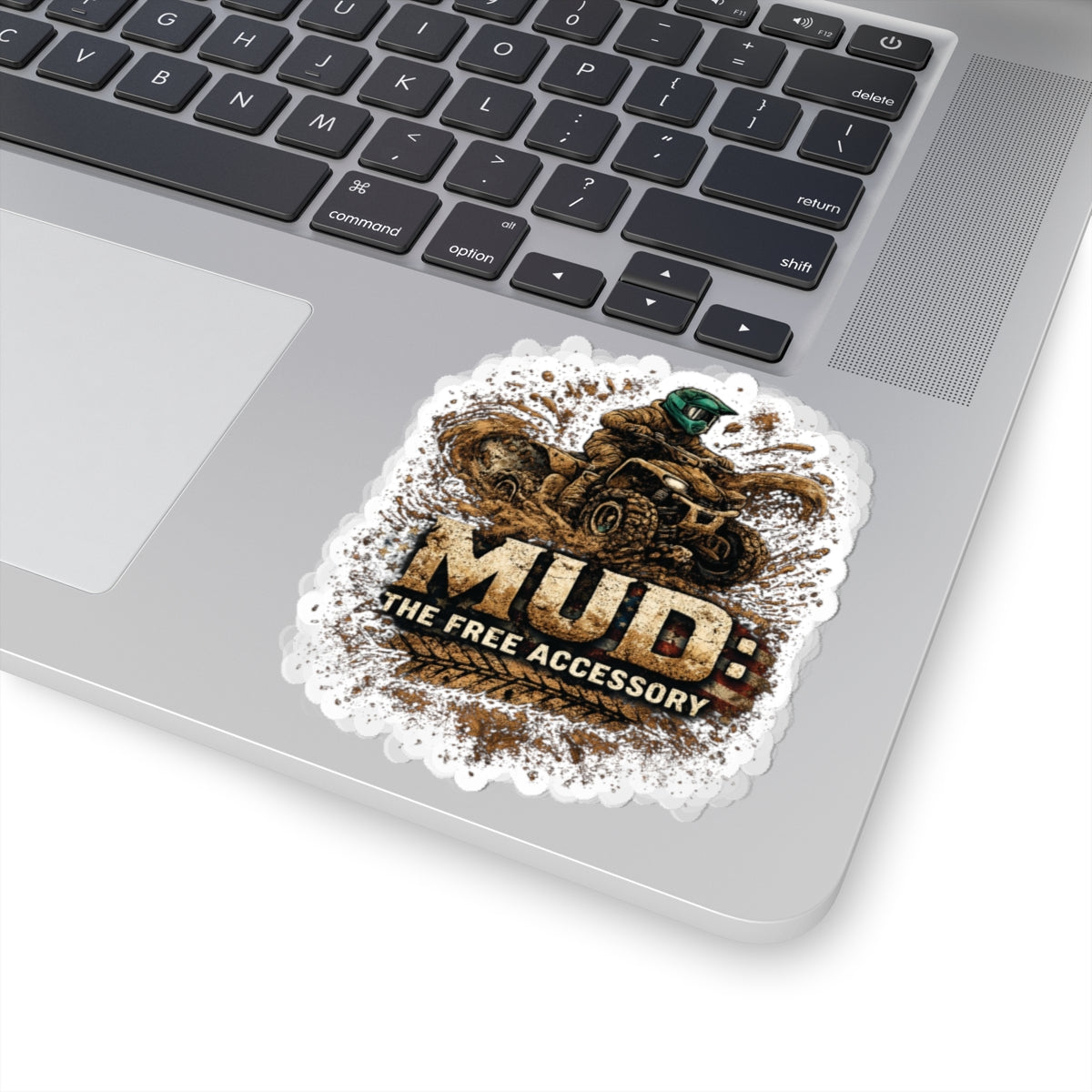 Mud: The Free Accessory ATV Off-Road Kiss-Cut Sticker