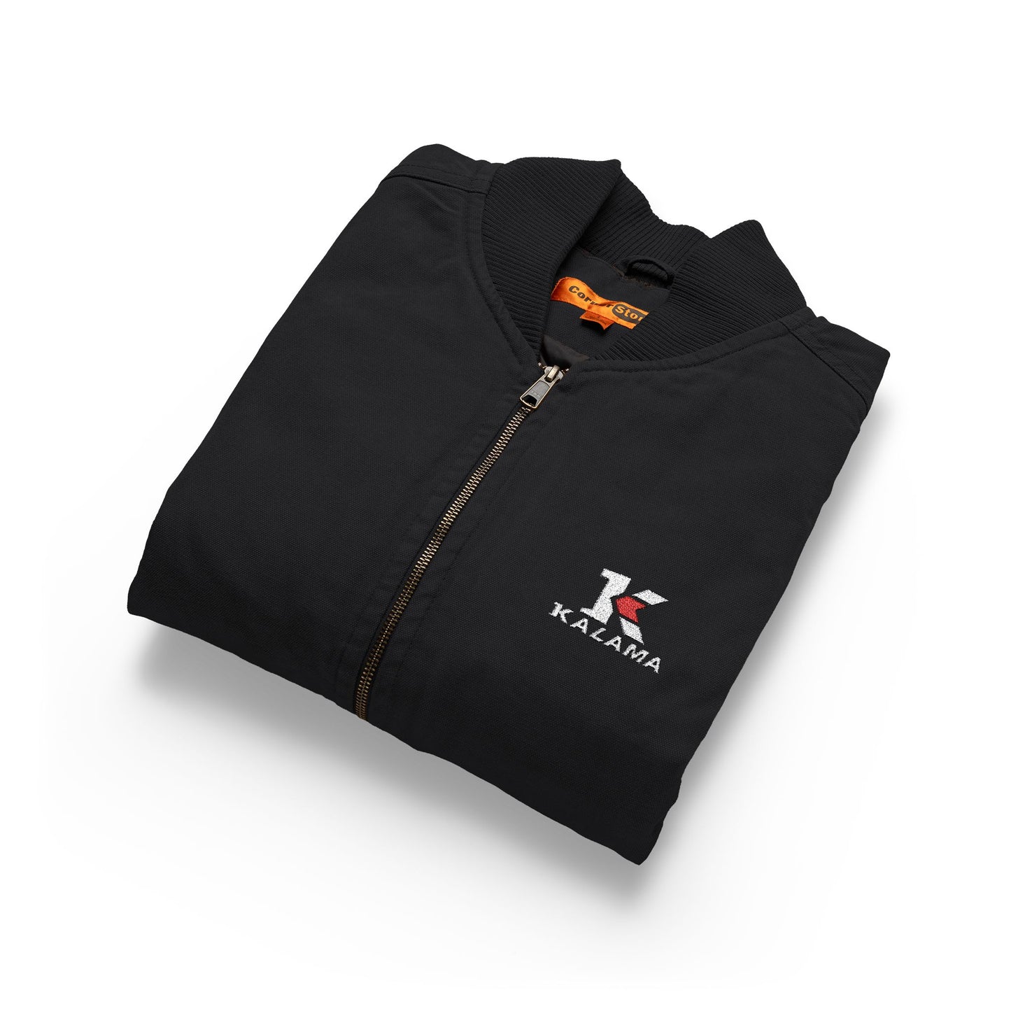 Embroidered Washed Duck Cloth Work Vest — Durable Outdoor Utility Vest with Logo