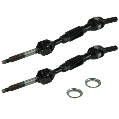 2 Complete Rear Axle Drive Shaft for Kawasaki Mule 3010 KAF620E KAF620 2001~2003