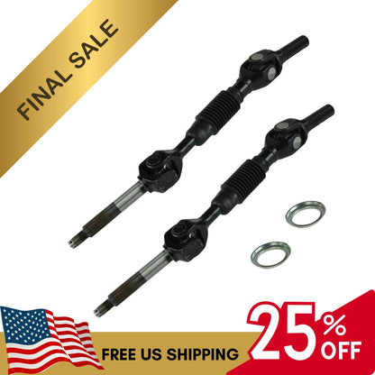 2 Complete Rear Axle Drive Shaft for Kawasaki Mule 3010 KAF620E KAF620 2001~2003