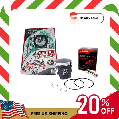 Limited Time Sale Kalama Top End Piston & Engine Gasket for Yamaha Blaster 200 1988~2006