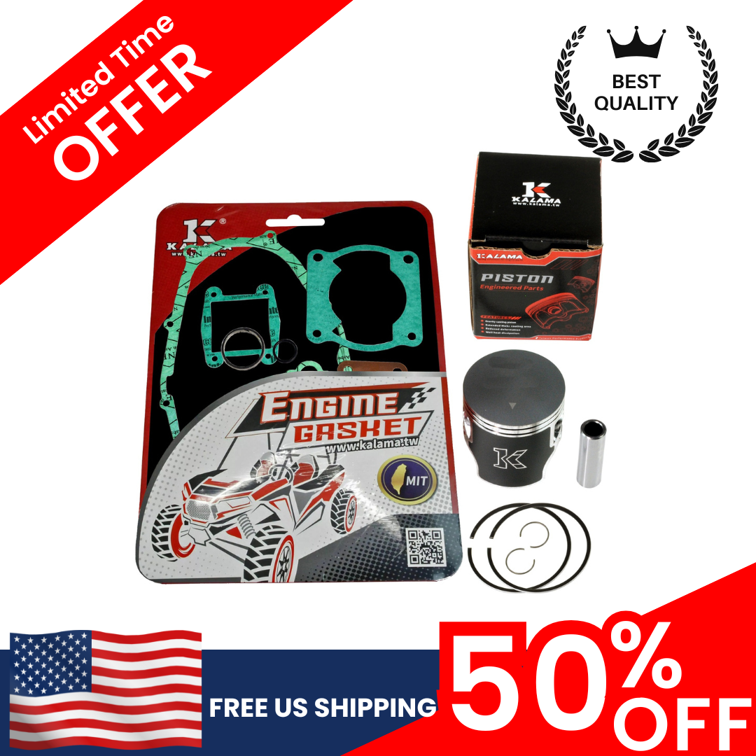 Kalama Top End Piston & Engine Gasket for Yamaha Blaster 200 1988~2006