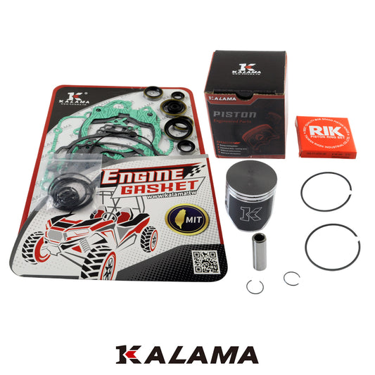 Piston Kit & Complete Top & Bottom End Engine Gasket Set for KTM 125SX 2002~2015
