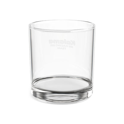 Kalama Racing Team Engraved Whiskey Glass 10.5oz — 'Kalama Racing Team' Rocks Glass, Personalized Gift for Dad & Racing Fans