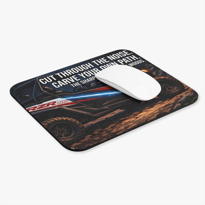 Off-Road UTV Mouse Pad — “Cut Through the Noise. Carve Your Own Path.” Inspirational Racing Desk Mat
