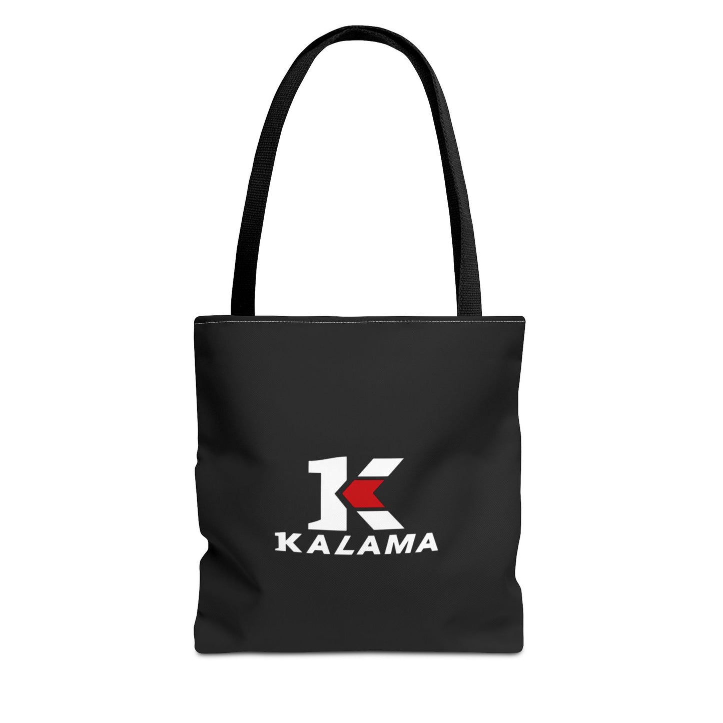 Kalama Logo Tote Bag — Black Branded Everyday Shopper