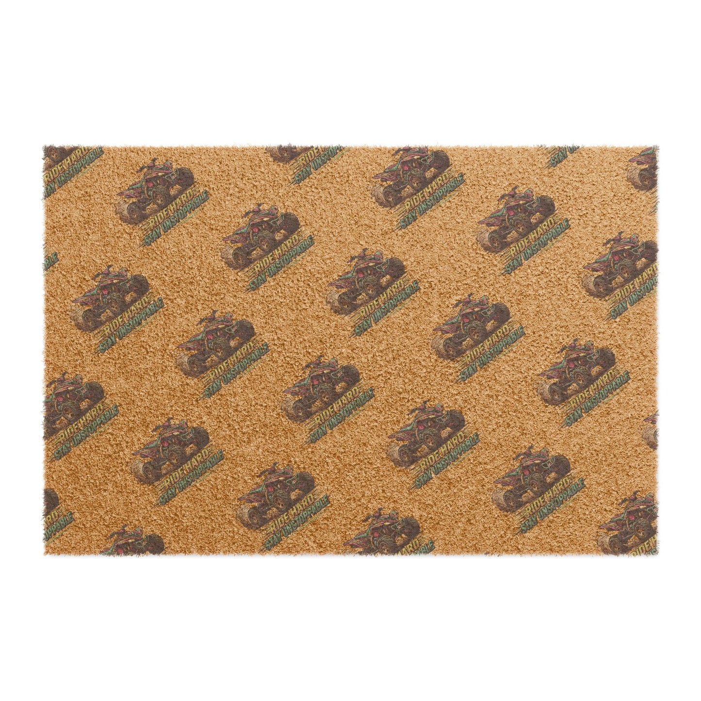 Doormat — Vintage Pickup Truck Pattern Welcome Mat