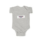 Kalama Racing Team Infant Bodysuit — Minimal Baby Onesie with K Emblem