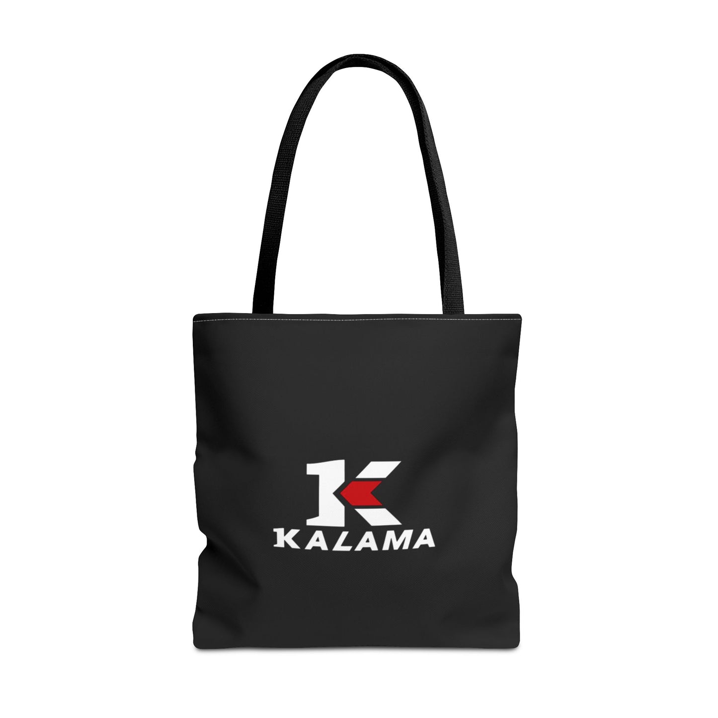 Kalama Logo Tote Bag — Black Branded Everyday Shopper