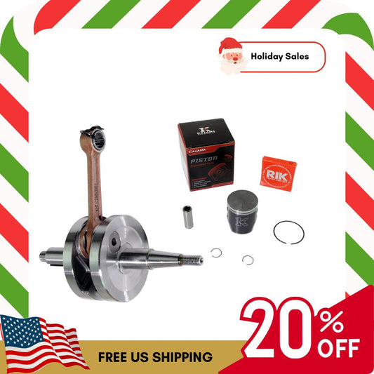 Limited Time Sale KALAMA Yamaha YZ 80 Crankshaft Piston Kit 1993~2001