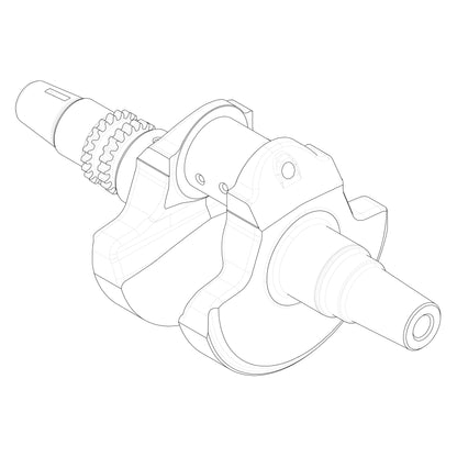 2012~2022 Kawasaki BRUTE FORCE 750 Teryx 750 ATV Crankshaft Replacement